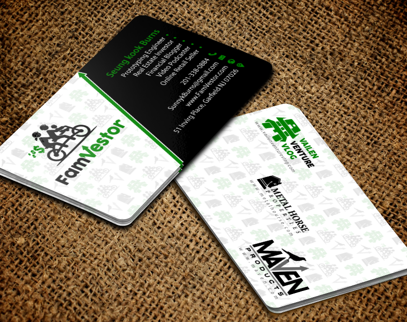 Business Card Design by chandrayaan.creative for FamVestor | Design #13661676