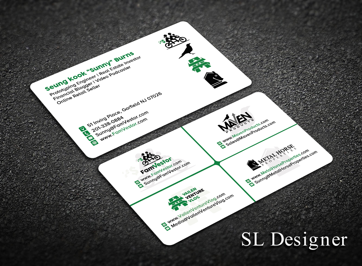 Visitenkarten-Design von SL Designer für FamVestor | Design #13673939