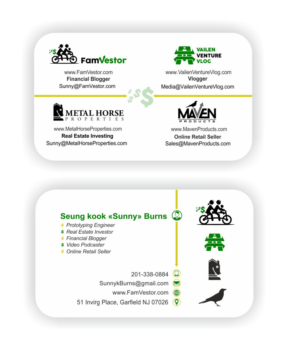 Business Card Design by MagicArtDesigner