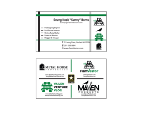 Visitenkarten-Design von t-fa für FamVestor | Design: #13714725
