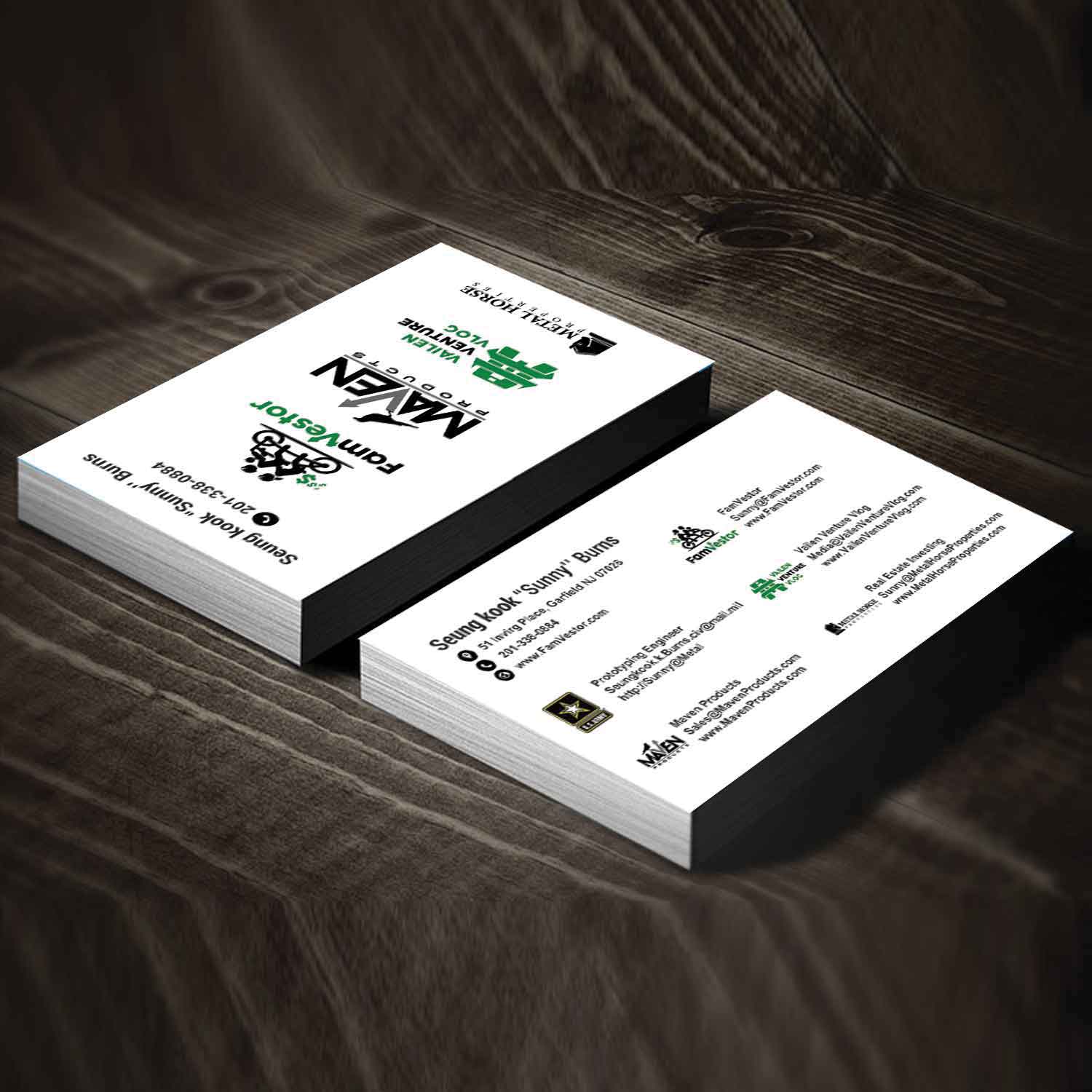 Business Card Design by 3S for FamVestor | Design #13806914
