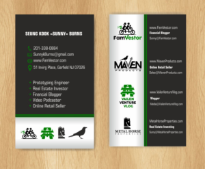 Visitenkarten-Design von IneseRo für FamVestor | Design: #13678840