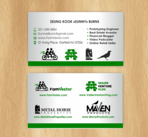 Visitenkarten-Design von IneseRo für FamVestor | Design: #13690307