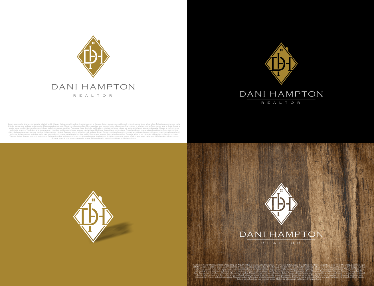 Design de Logo par artswolf pour Dani Hampton Realtor | Design #13052407