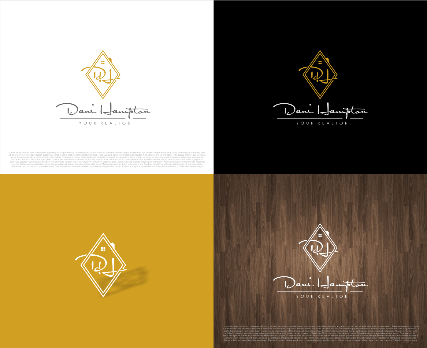 Logo Design by artswolf for Dani Hampton Realtor | Design #13063180