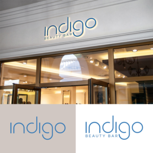 Indigo and Indigo Beauty Bar | Logo Design by DesignDUO