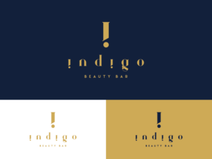 Indigo and Indigo Beauty Bar | Logo Design by mldtrvs