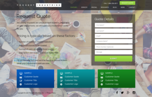 Web Design by pb for Thought Industries | Design: #13041321
