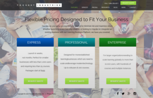 Web Design by pb for Thought Industries | Design: #13041322