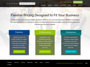 Web Design by pb for Thought Industries | Design: #13041323