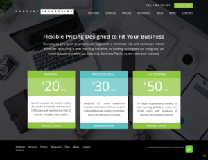 Web Design by pb for Thought Industries | Design: #13041498