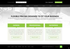Web Design by pb for Thought Industries | Design: #13041505