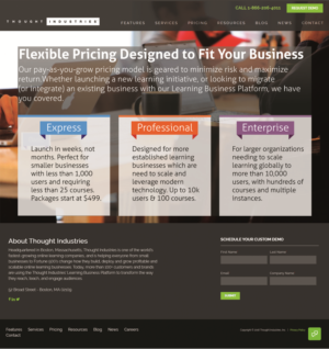 Web Design by mail.anask for Thought Industries | Design: #13052188