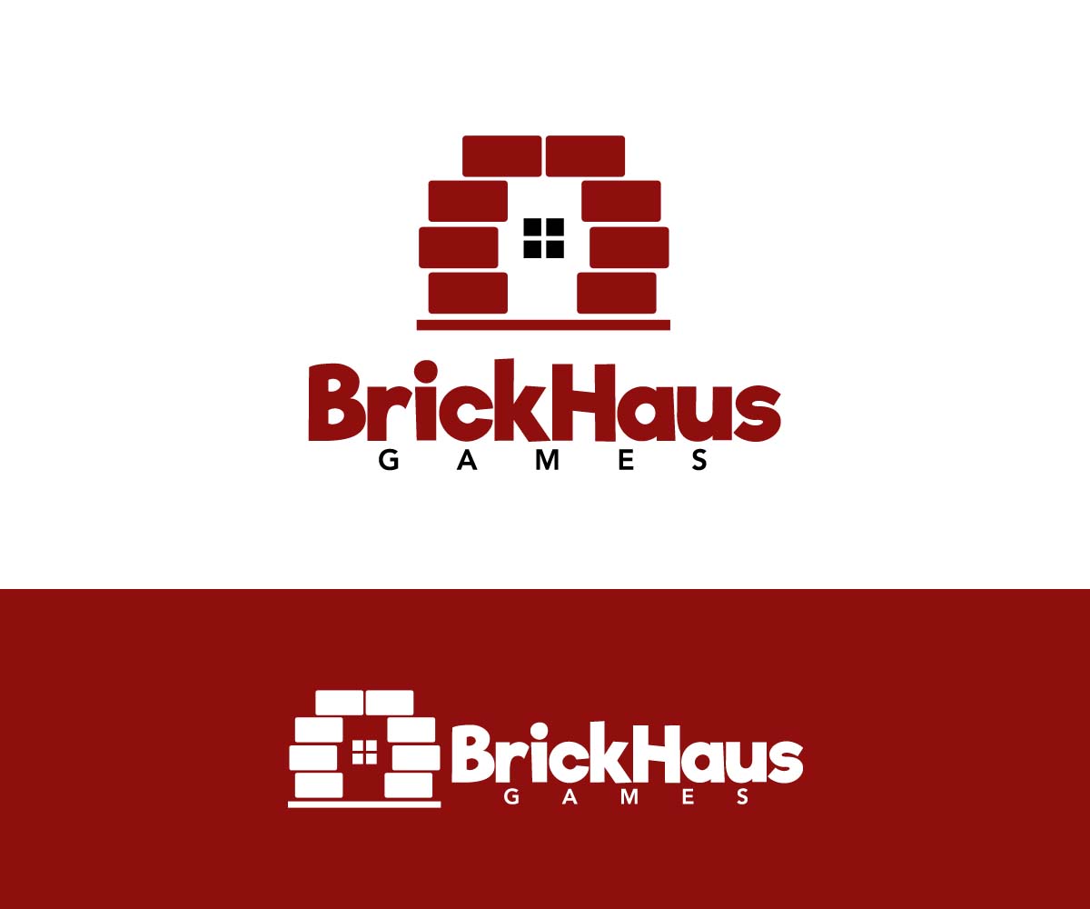Logo Design by PsyPen for BrickHaus Games | Design #13072019