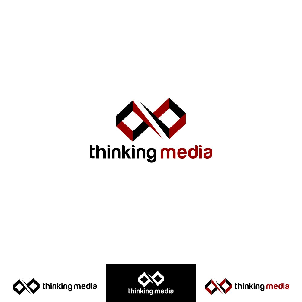 Logo Design by Irfan Renaldi for thinking.media | Design #16585511