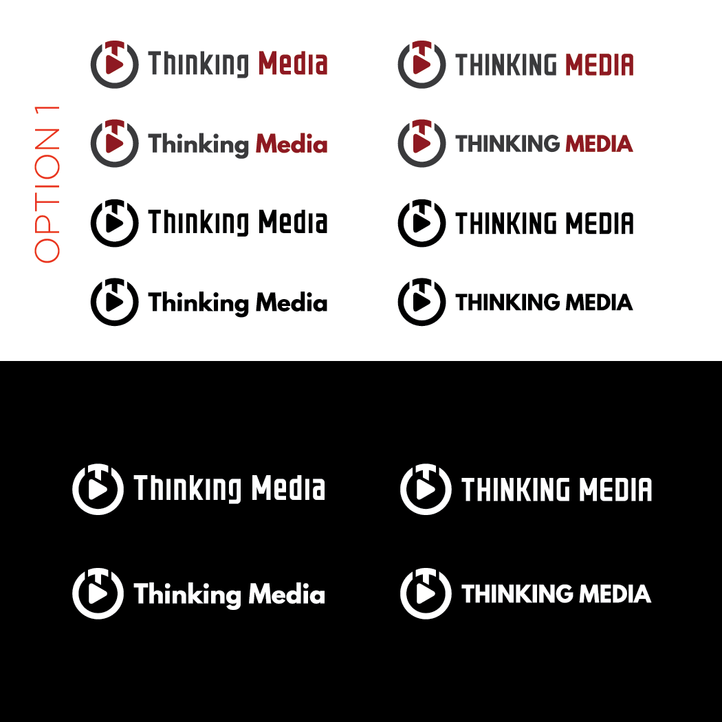 Logo Design by Verified artistry (Design garden) for thinking.media | Design #16635219