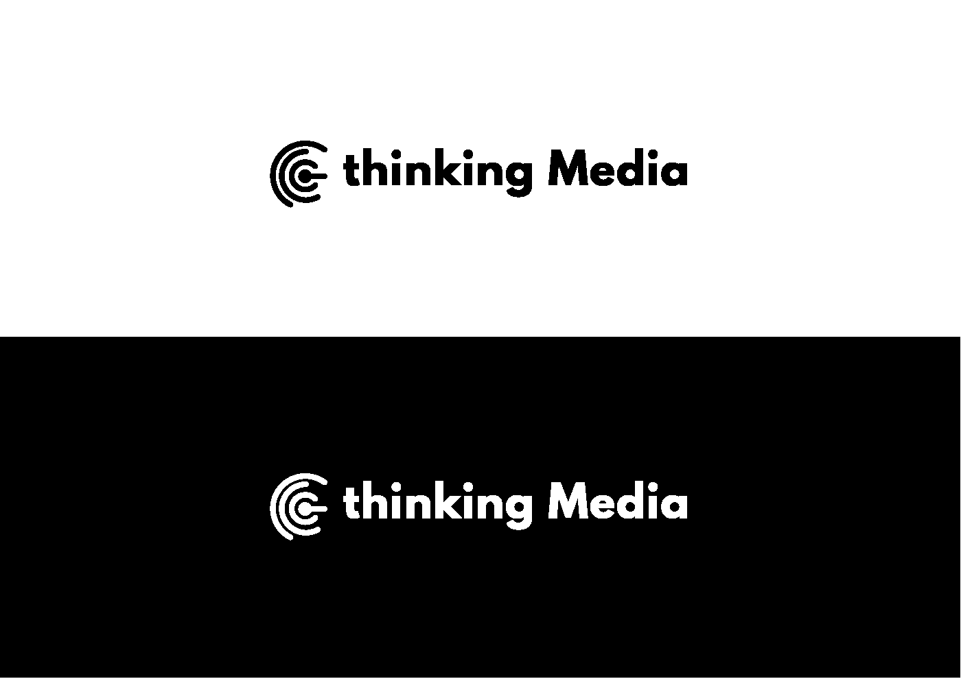 Logo Design by Agraphy for thinking.media | Design #16593681