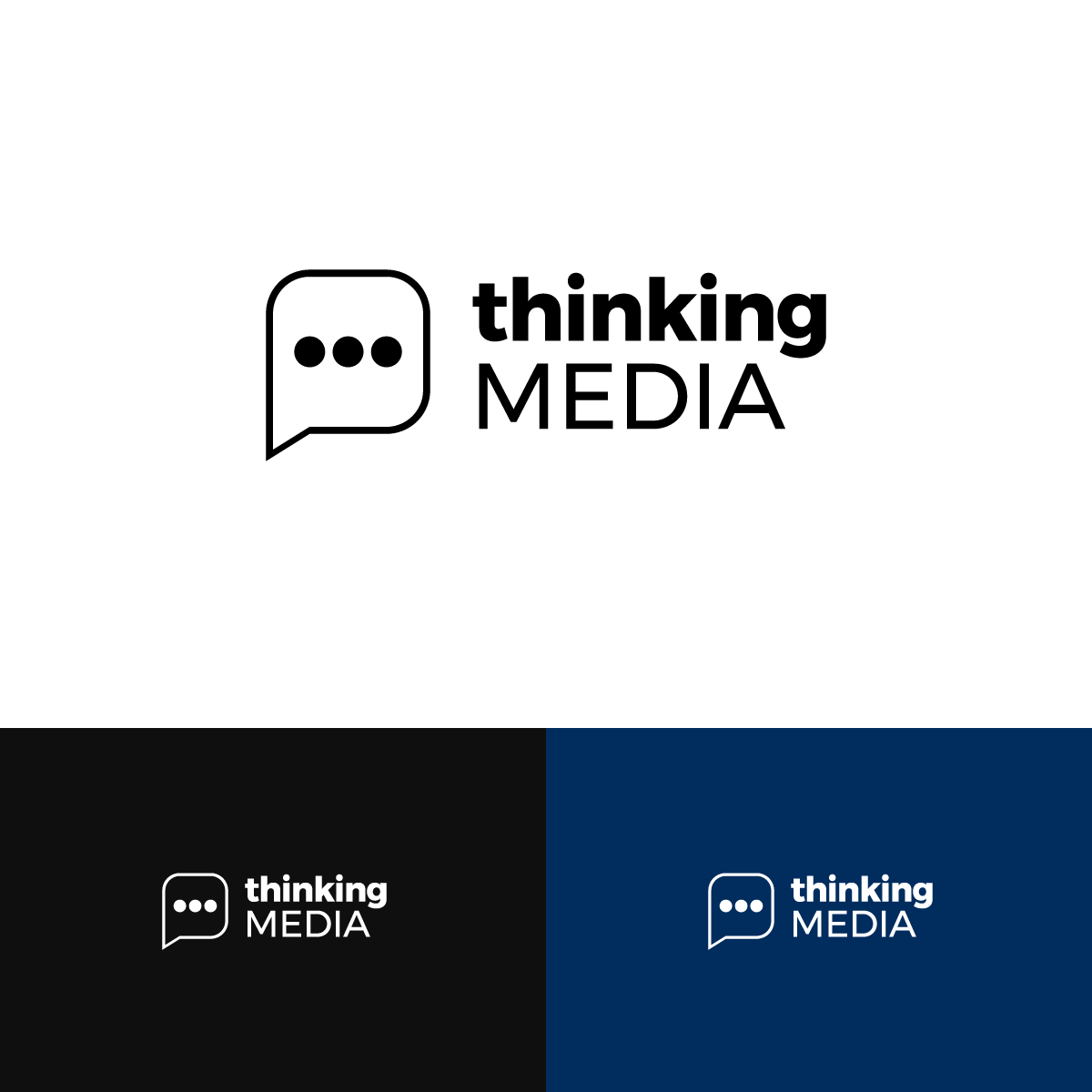 Logo Design by Dreemlan Design for thinking.media | Design #16474600