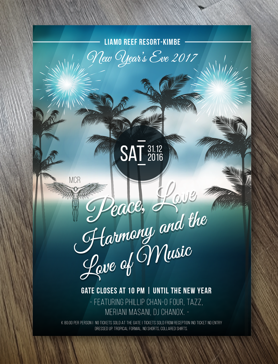 Flyer Design by Alexandar for Liamo Reef Resort | Design #13028877