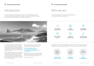 Brochure Design by  maria.design for The Cape Partnership | Design: #13301945