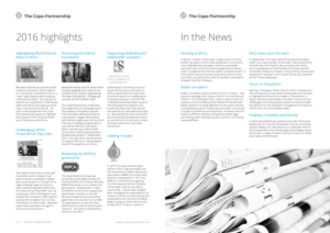 Brochure Design by  maria.design for The Cape Partnership | Design: #13301946