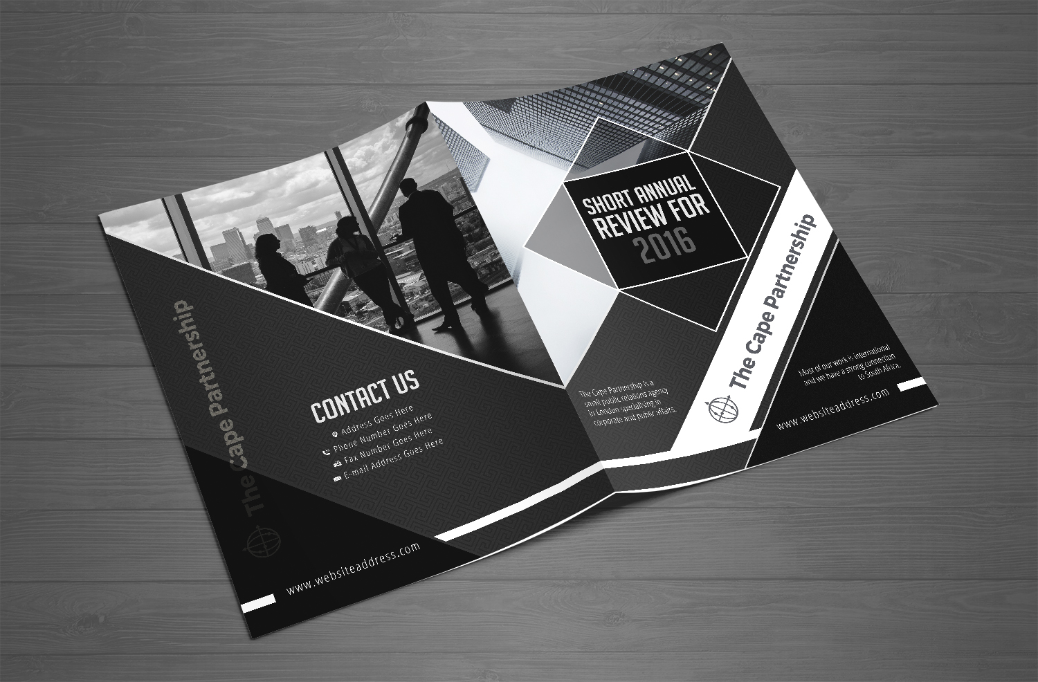 Brochure Design by SAI DESIGNS for The Cape Partnership | Design #13086390