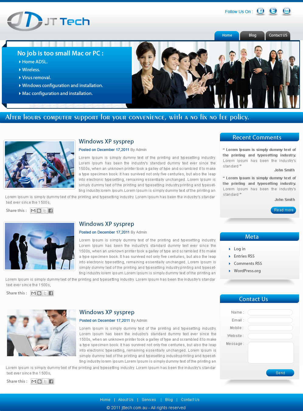 Design Wordpress par webxvision pour ce projet | Design #534383