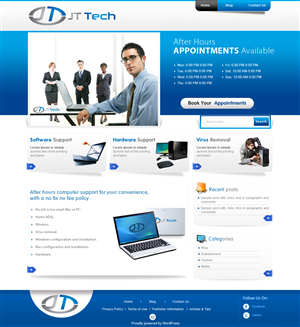 WordPress-Design von webxvision für dieses Projekt | Design #538810