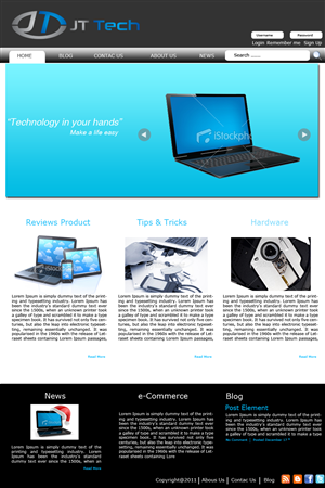 WordPress-Design von Atemolesky für dieses Projekt | Design #546159