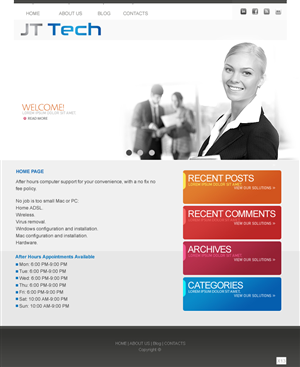 Design Wordpress par pb pour ce projet | Design : #539170