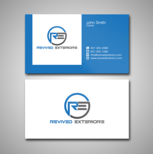 Business Card Design by Pixi Dust for Revived Exteriors, Inc. | Design: #13040142