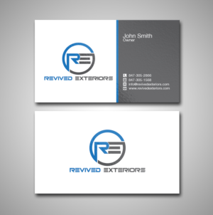 Business Card Design by Pixi Dust for Revived Exteriors, Inc. | Design: #13040170