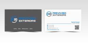 Visitenkarten-Design von Pointless Pixels India für Revived Exteriors, Inc. | Design: #13050514