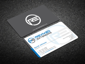 Business Card Design by Verified artistry (Design garden) for Revived Exteriors, Inc. | Design: #13084269