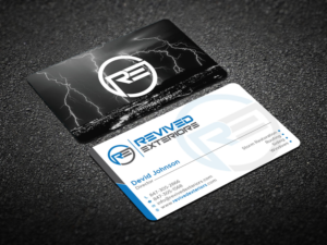 Business Card Design by Verified artistry (Design garden) for Revived Exteriors, Inc. | Design: #13084272
