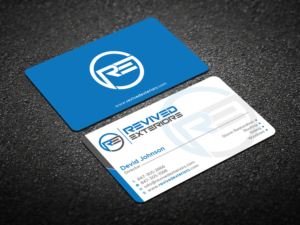 Business Card Design by Verified artistry (Design garden) for Revived Exteriors, Inc. | Design: #13084274