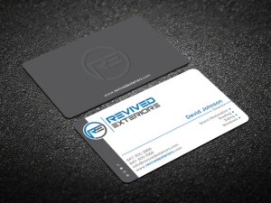 Business Card Design by Verified artistry (Design garden) for Revived Exteriors, Inc. | Design: #13084276