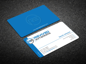 Business Card Design by Verified artistry (Design garden) for Revived Exteriors, Inc. | Design: #13084277