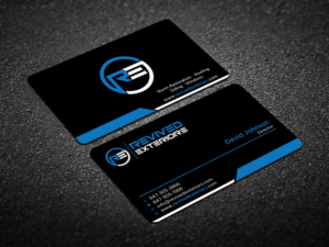 Business Card Design by Verified artistry (Design garden) for Revived Exteriors, Inc. | Design: #13084282