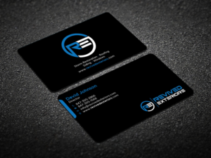 Business Card Design by Verified artistry (Design garden) for Revived Exteriors, Inc. | Design: #13084286