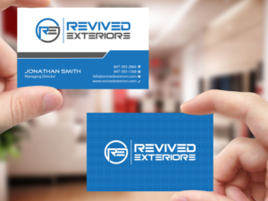Design de Carte de Visite par Creations Box 2015 pour Revived Exteriors, Inc. | Design : #13042083