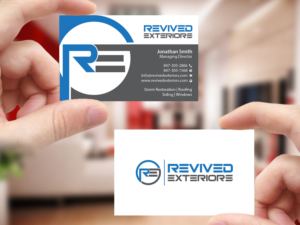 Design de Carte de Visite par Creations Box 2015 pour Revived Exteriors, Inc. | Design : #13068867