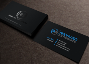 Business Card Design by Brand aid for Revived Exteriors, Inc. | Design: #13059031
