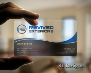 Business Card Design by SL Designer for Revived Exteriors, Inc. | Design: #13031995