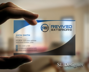 Business Card Design by SL Designer for Revived Exteriors, Inc. | Design: #13031997