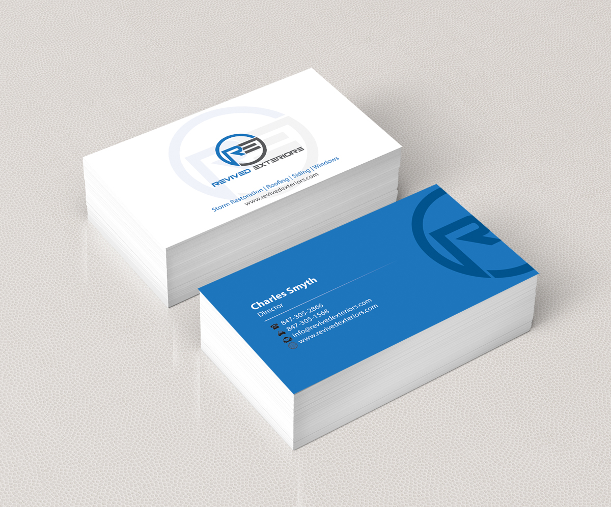 Design de Carte de Visite par alpesh9520 pour Revived Exteriors, Inc. | Design #13039842