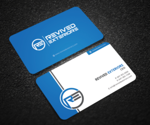 Design de Carte de Visite par Graphic Flame pour Revived Exteriors, Inc. | Design : #13037812