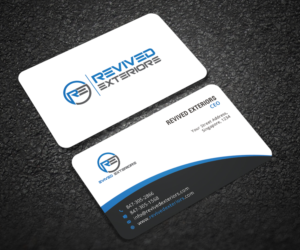 Design de Carte de Visite par Graphic Flame pour Revived Exteriors, Inc. | Design : #13037814