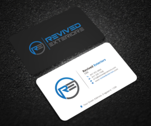 Design de Carte de Visite par Graphic Flame pour Revived Exteriors, Inc. | Design : #13037829