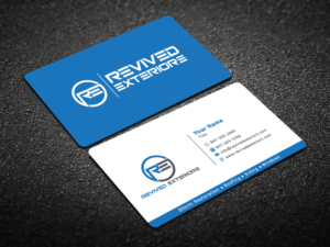Business Card Design by Imagine Box for Revived Exteriors, Inc. | Design: #13105165